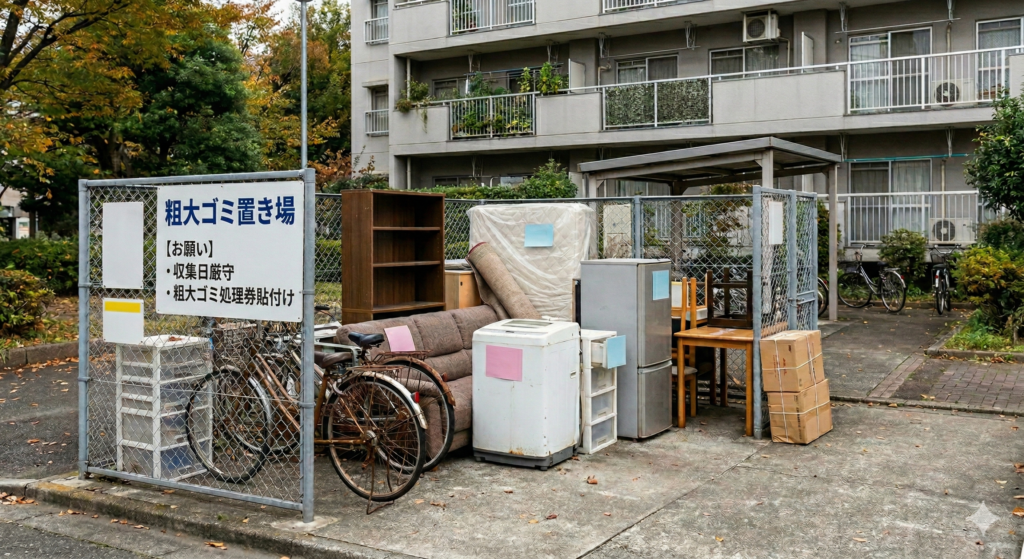 マンションの粗大ゴミ置き場はどこ？わからないときの確認方法と注意点