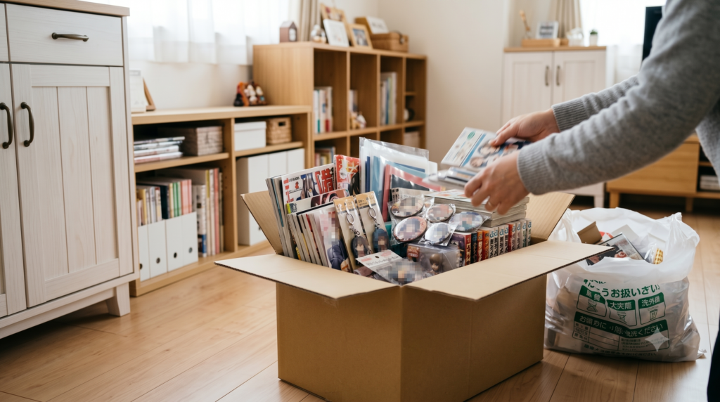 アニメグッズを断捨離する方法｜後悔しない基準と手放し方を解説